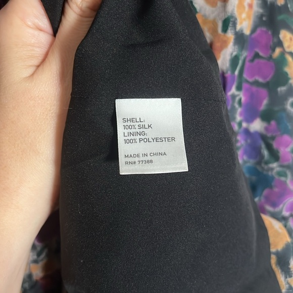 Madewell Floral Sleeveless Dress - Multicolor size 6 - Picture 7 of 8